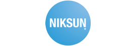 NIKSUN logo blue